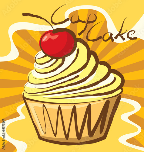 Vector Cupcake