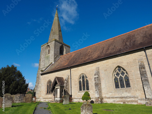 Canvas Print St Mary Magdalene church in Tanworth in Arden