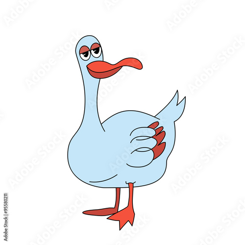Funny goose
