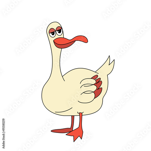 Funny goose