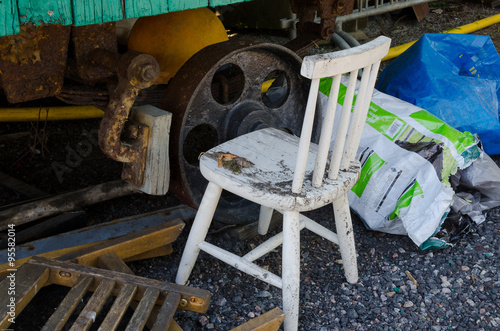 Photography old chair