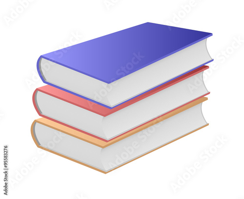 Three books.