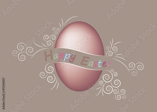 Happy easter greetings background card