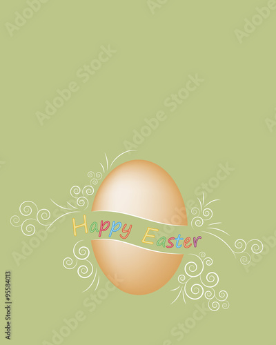 Happy easter greetings background card