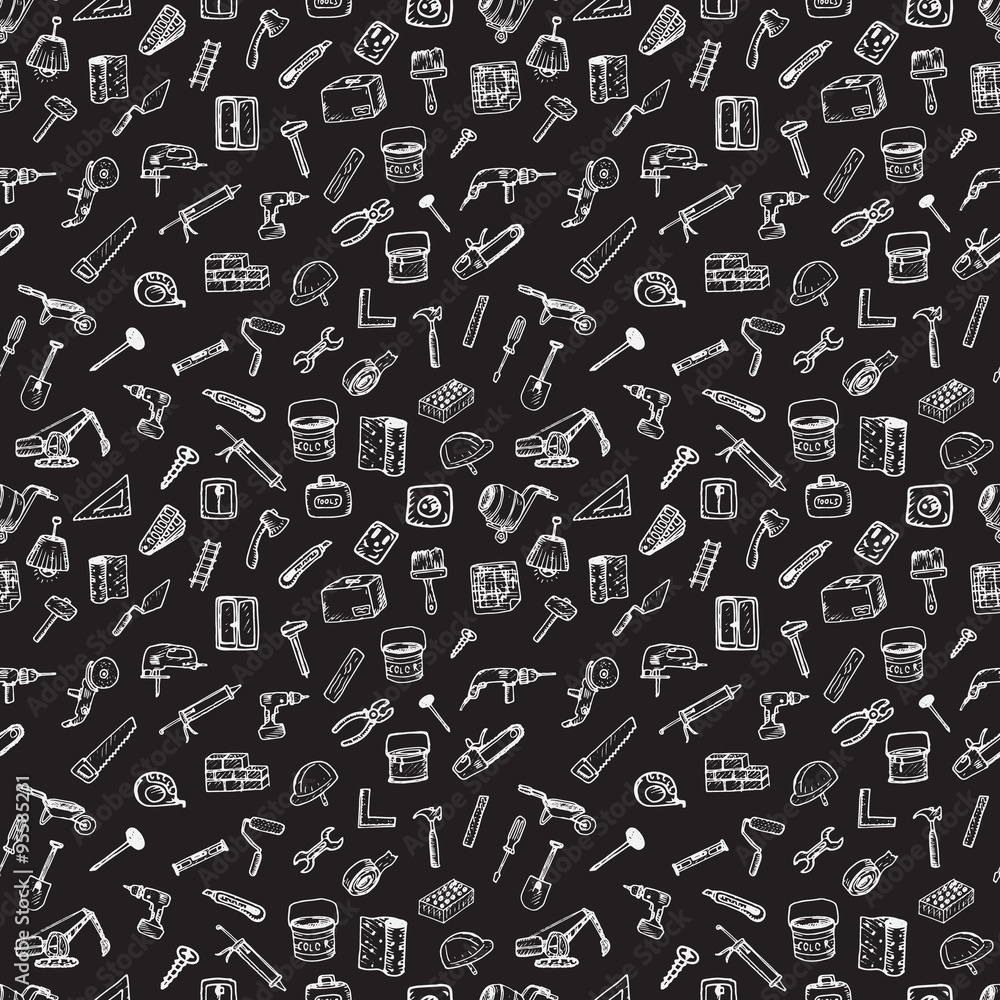 Big set of construction icons. Big set of construction icons.