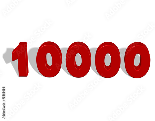 10000, on bin