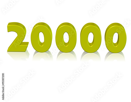 20000, yirmi bin