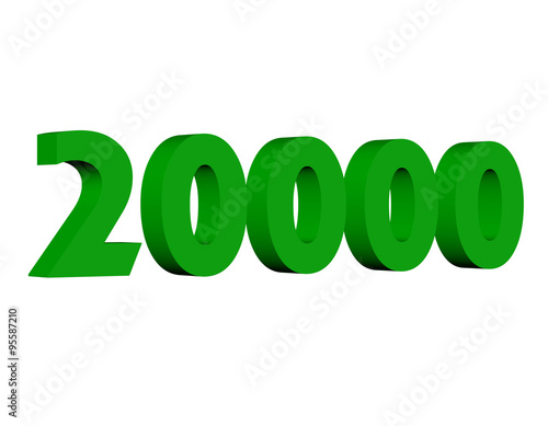 20000, yirmi bin