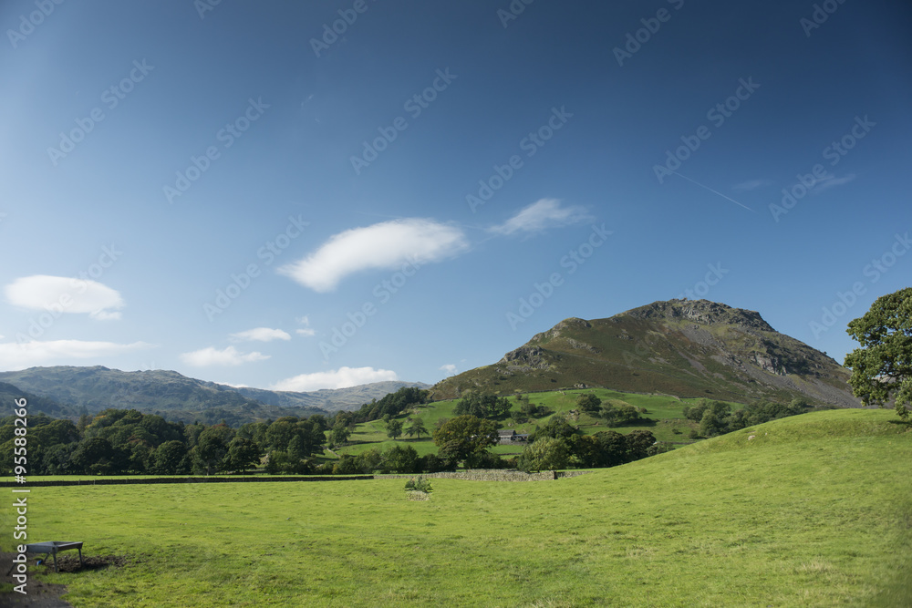 A valley in the Lake District, UK