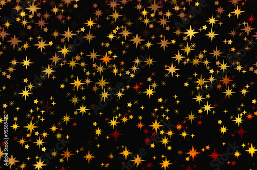 Abstract magic stars background