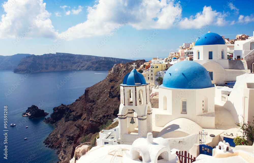 Fototapeta premium Santorini