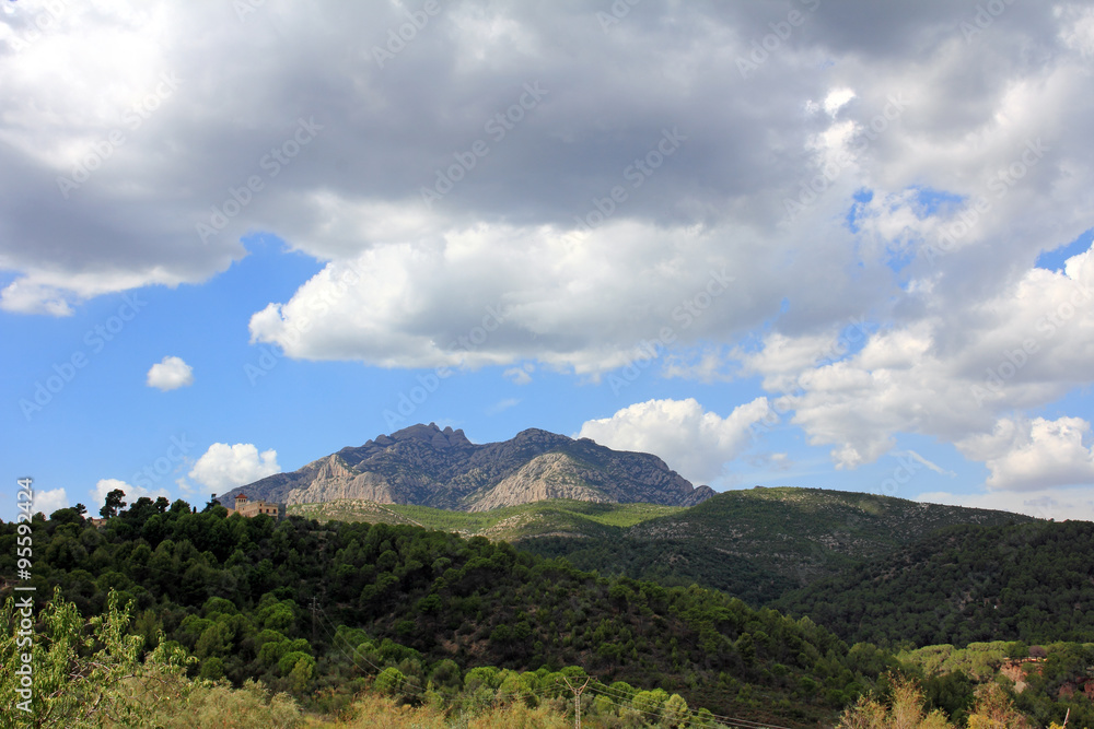 Espagne Serra de Montserrat