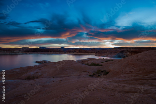 Lake Powell after Sunset