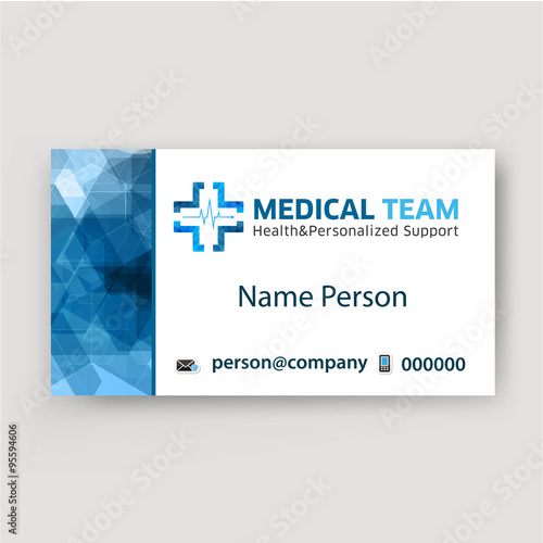 Medical card corporate identity