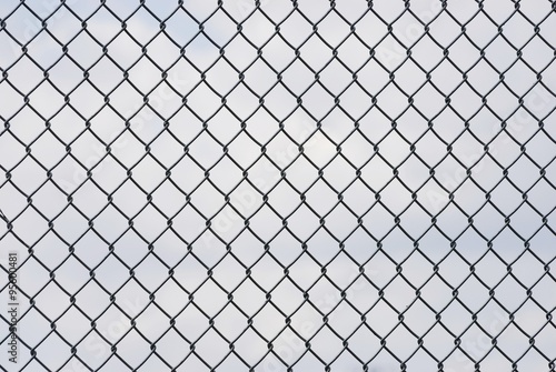 iron fence background Fototapet