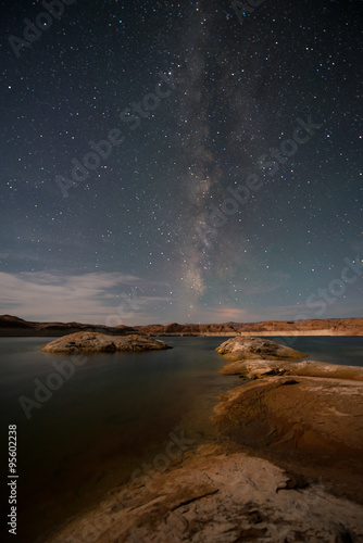 Milky Way Lake Powell Utah