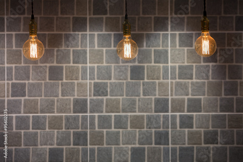 Industrial and Vintage style lighting bulbs