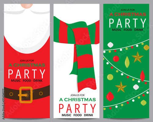 christmas invitation template card. can be use for business shopping card, customer sale and promotion, layout, banner, web design. vector illustration