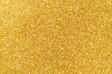 Gold glitter texture abstract background