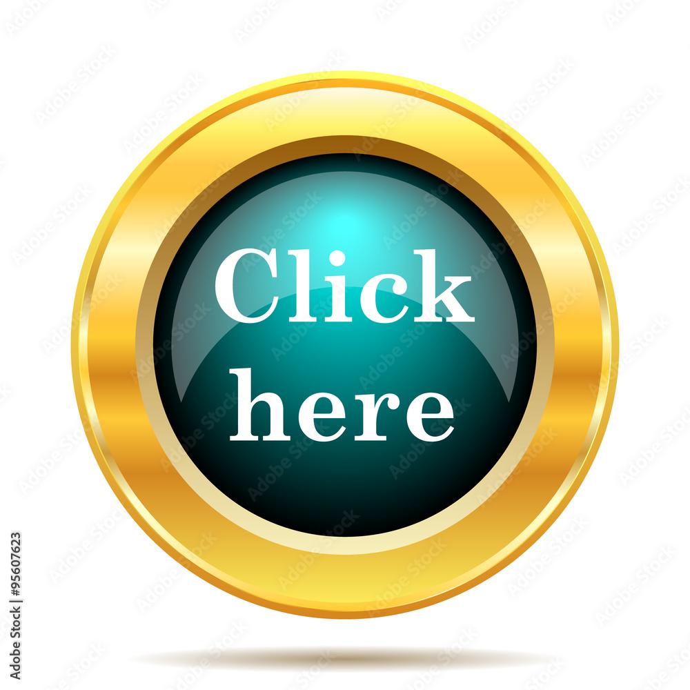 Click here icon