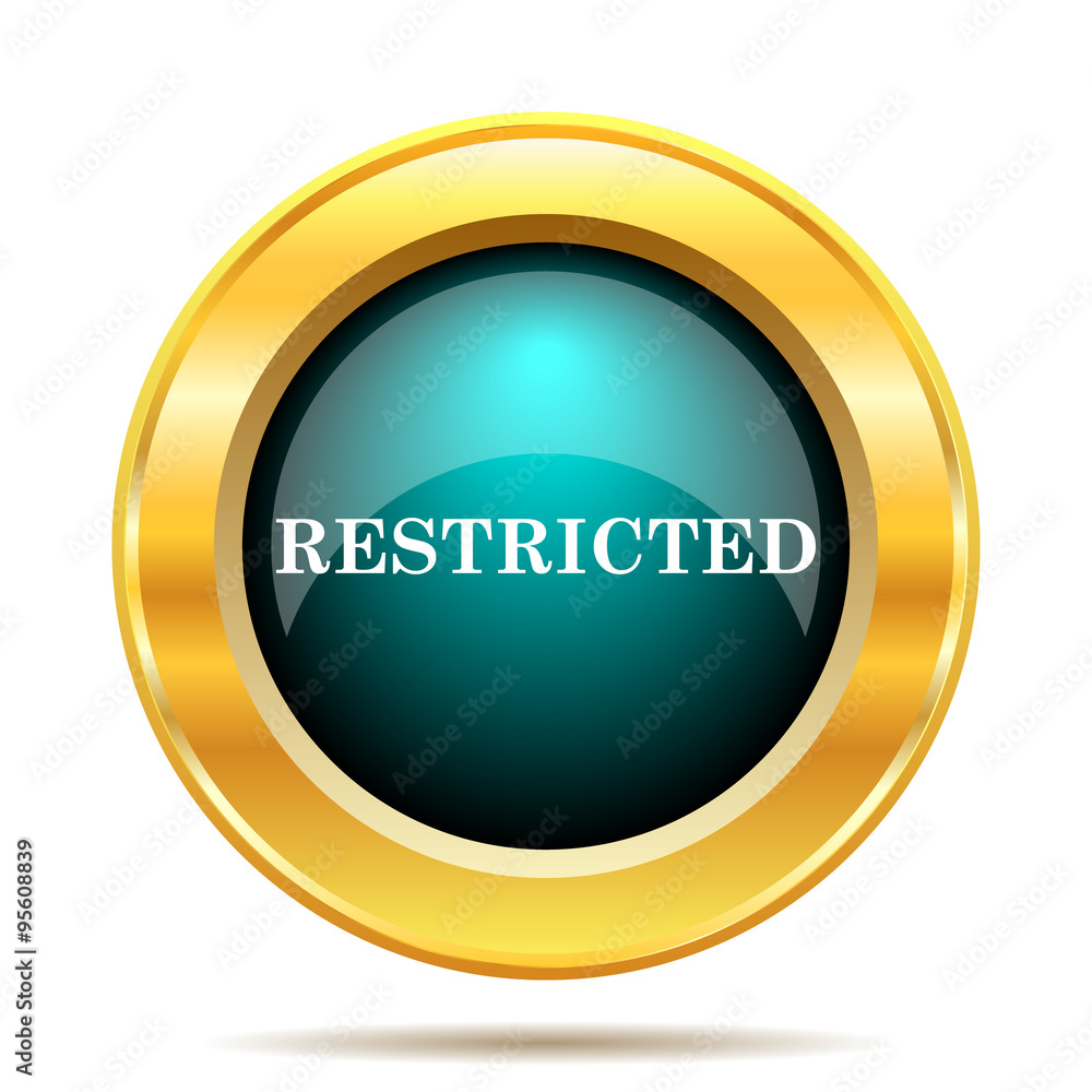 Restricted icon Restricted icon