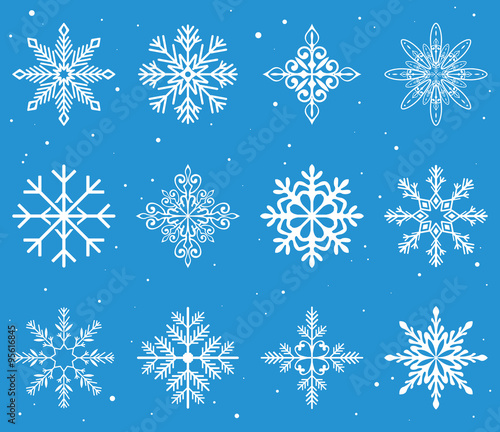 christmas snowflakes