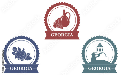Georgian labels
