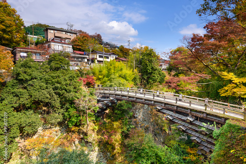Saruhashi Bridge of Otsuki Japan © SeanPavonePhoto