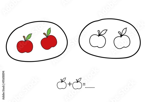 owoce,zbiór,matematyka