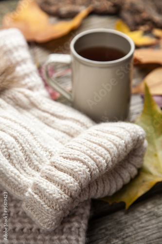 Warm clothes and a cup of tea