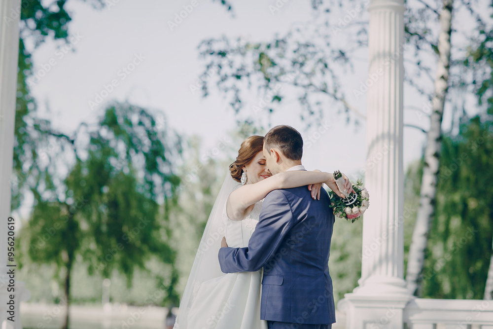 Obraz premium weddind sun day