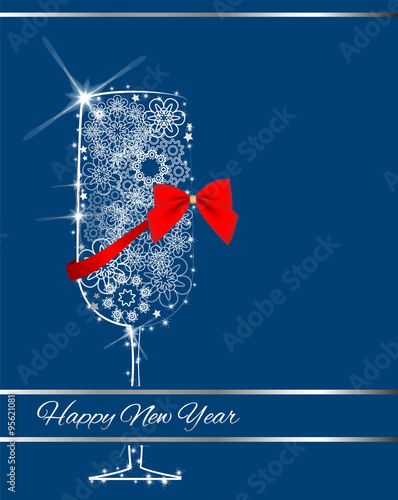 Happy New Year Flute 