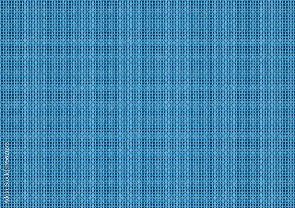 Jeans Texture - Checkered Fabric Background Illustration, Vector Stock