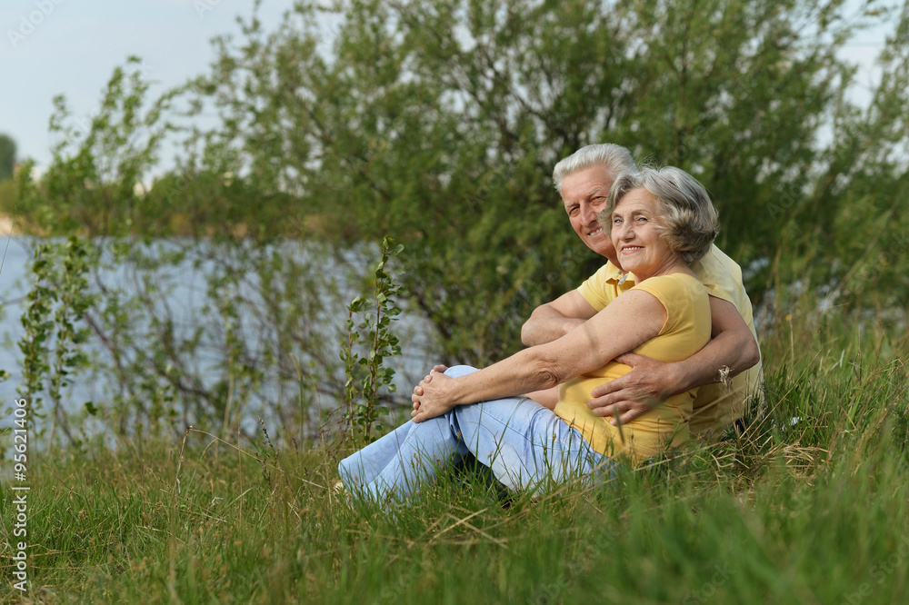 Fototapeta premium Happy senior couple 