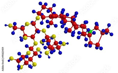 Solanine - molecular structure