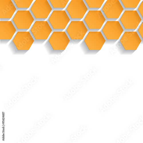 Abstract  seamless texture with honeycombs