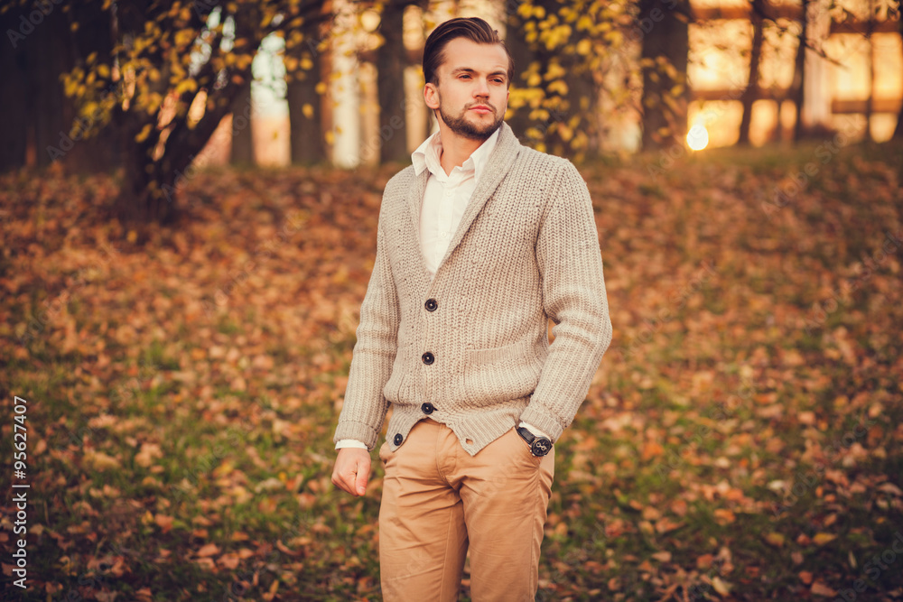 Portrait of attractive man Portrait of attractive man
