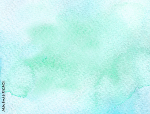 soft green tones watercolor background