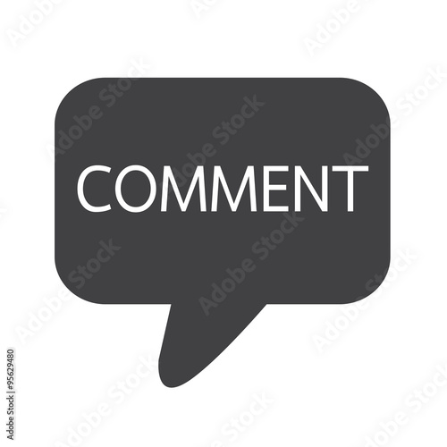 comments icon sign Illustration