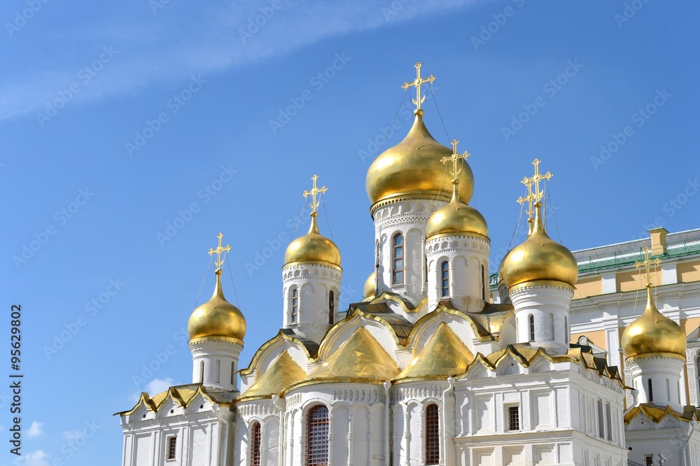 Dome of the Annunciation Cathedral of the Moscow Kremlin