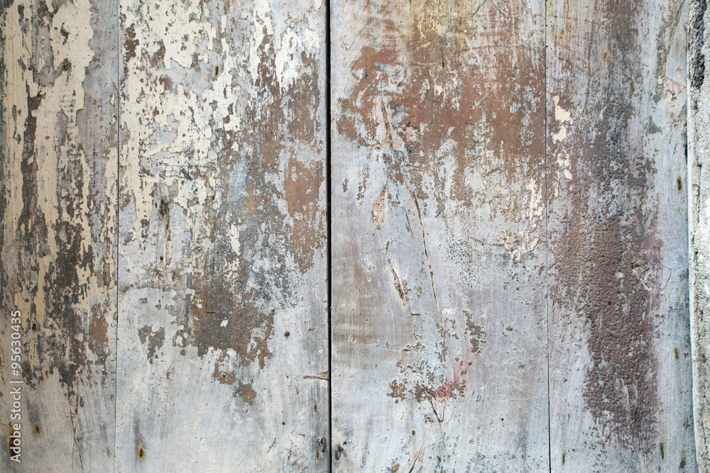 Old rusty gray wooden wall texture background