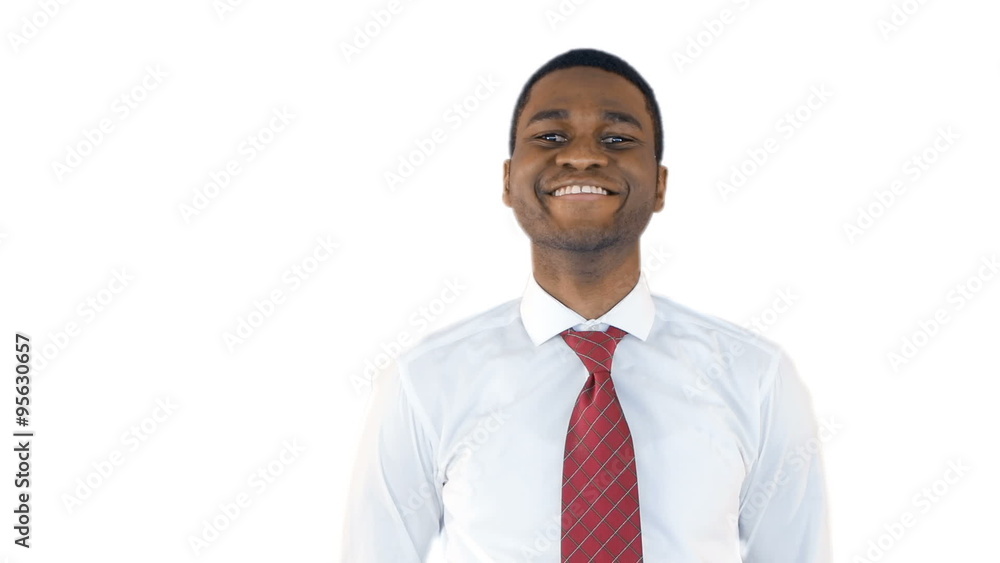 Smiling businessman looking at camera Smiling businessman looking at camera