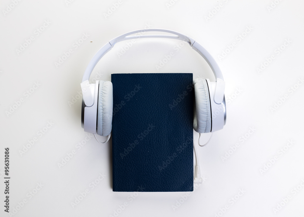 White earphones White earphones