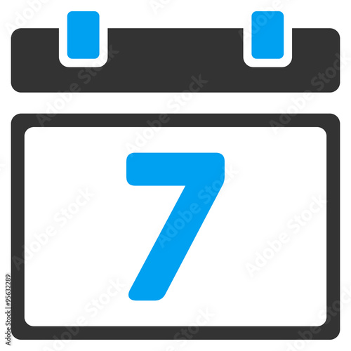 Week Flat Icon