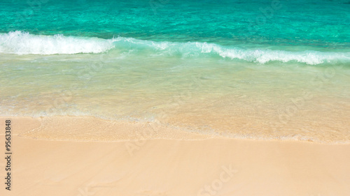 Beautiful sandy and water the similan island