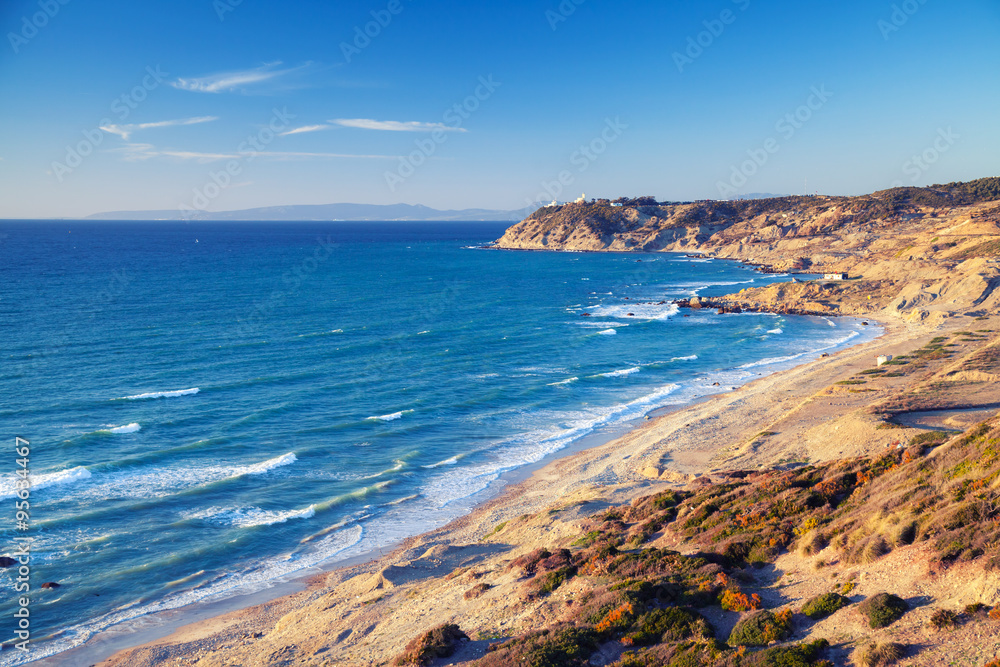 Atlantic Ocean coast, summer. Coastal landscape Atlantic Ocean coast, summer. Coastal landscape