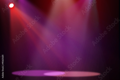 Colorful stage light background