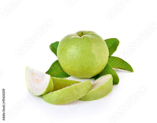 Wallpaper Mural Fresh guava fruit on wooden background Torontodigital.ca