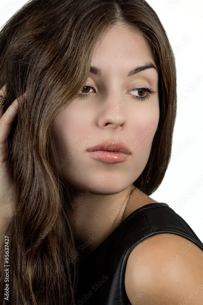 Beauty Portrait woman. Perfect Fresh Skin. Beauty Portrait woman. Perfect Fresh Skin.