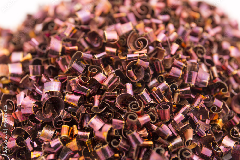 Metal shavings Metal shavings